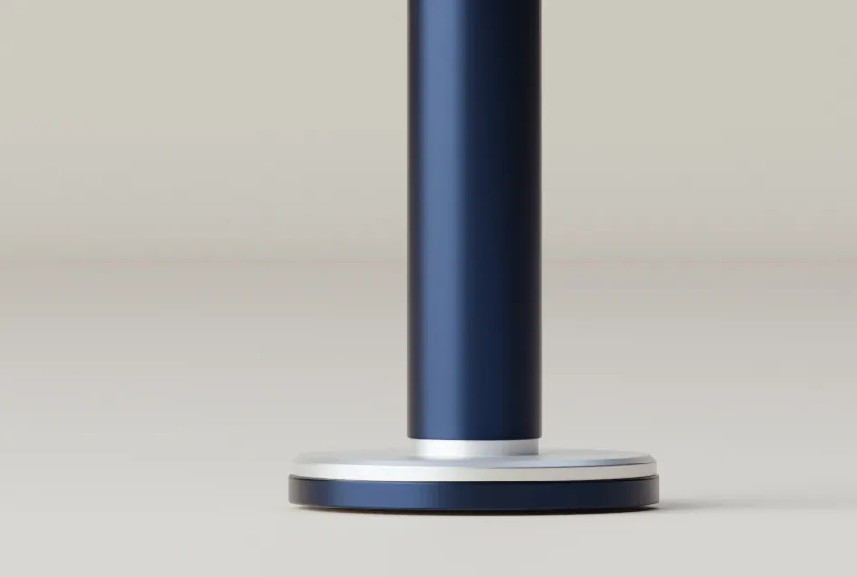 Närbild på det magnetiska fästet och magnetplattan